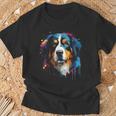 Perro De Montaña De Berna Cachorro Mejor Paseo Para Perros A Camiseta unisex Regalos para ancianos
