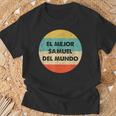 Personalisiertes T-Shirt El Mejor Samuel Del Mundo, Vintage Design Geschenke für alte Männer