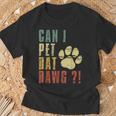 Can I Pet Dat Dawg Can I Pet That Dog Dog T-Shirt Gifts for Old Men