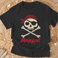 Pirate Argh Boys And Girls Arrgh Pirate T-Shirt Gifts for Old Men