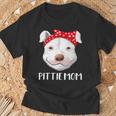 Pitbull Dog Lovers Pittie Mom Pit Bull T-Shirt Gifts for Old Men