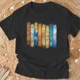 Planet Astronomy Retro Astronomy T-Shirt Geschenke für alte Männer