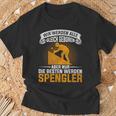 Plumber Installer Tool Spengler Slogan T-Shirt Geschenke für alte Männer