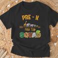 Pre-K Zoo Field Trip Squad Jungle Safari Animal Lover Team T-Shirt Gifts for Old Men