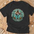 Prevent Wildfires Smokey Bear Banjo & Birds T-Shirt Gifts for Old Men