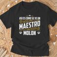 Profesor Divertido Humor Regalo Para Maestro Molon Escuela Camiseta unisex Regalos para ancianos