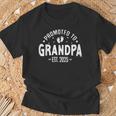 Grandpa Est Gifts, Promoted To Grandpa Shirts