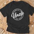 Promoted To Uncle Et 2024 Pocket Pregnancy Father's Day T-Shirt Gifts for Old Men