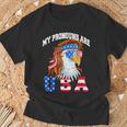 My Pronouns Are Usa Eagle American 4Th Of July T-Shirt Gifts for Old Men