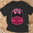 Protect The Wildlife Mothman Vintage Cryptid T-Shirt Gifts for Old Men