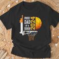 Proud Dad Of A Basketball Senior 2024 T-Shirt Gifts for Old Men