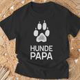 Proud Dog Papa T-Shirt Geschenke für alte Männer