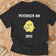 Psychisch Am Ente Fun T-Shirt Geschenke für alte Männer