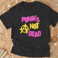 Punk's Not Dead T-Shirt Gifts for Old Men