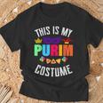 This Is My Purim Costume Purim Jewish Holiday Festival Jew T-Shirt Gifts for Old Men