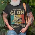 Put Your Gi On It's Cuddle Time Bjj Brazilian Jiu Jitsu T-Shirt Gifts for Old Men