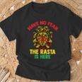 Rastafari For Raggea Reggaeton Flag Lion T-Shirt Geschenke für alte Männer