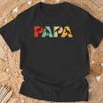 Retro Dinosaurier Papa Lustiger Papa Dinosaurierater Kapuzenjacke T-Shirt Geschenke für alte Männer