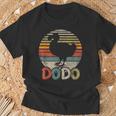 Retro Dodo Bird T-Shirt Geschenke für alte Männer