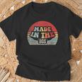 Retro Vintage Made In The 80'S 1980S Born Birthday Day T-Shirt Gifts for Old Men