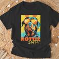 Rottie Dad — Rottweiler Papa Imintage-Look Lustig T-Shirt Geschenke für alte Männer