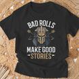 Rpg Gaming Role Playing D20 Tabletop Games Rpg Gamer T-Shirt Gifts for Old Men