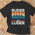 Ruderor Luder For Rowing Athletes Or Rowing Clubs T-Shirt Geschenke für alte Männer