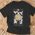 Rueda De La Fortuna X Tarot Card Camiseta unisex Regalos para ancianos