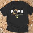 Salado Texas 2024 Total Solar Eclipse T-Shirt Gifts for Old Men