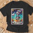 The Salty Bitch Tarot Card Skeleton T-Shirt Gifts for Old Men