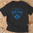 San Jose Throwback Classic T-Shirt Gifts for Old Men