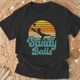 Sandy Balls Beach Volleyball Player Coach Fan Sports T-Shirt Gifts for Old Men Sandy Balls Beach Volleyball Player Coach Fan Sports T-Shirt Gifts for Old Men