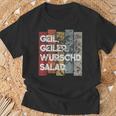 Schwaben Sausage Salad Schwäbisch Quote Idea T-Shirt Geschenke für alte Männer