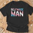Selfmade Man Transgender Trans Pride Flag Transsexual Ftm T-Shirt Geschenke für alte Männer