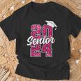 Senior 2024 Girls Class Of 2024 Graduate College High School T-Shirt Gifts for Old Men