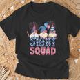Sight Squad 4Th Of July American Flag Sunglasses Gnomes T-Shirt Gifts for Old Men