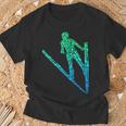 Ski-Jumping S T-Shirt Geschenke für alte Männer