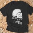 Skull Retro I Punk Rock I Evil Old Punker S T-Shirt Geschenke für alte Männer