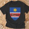 Slavonia Emblem Historical Croatia Region East Croatia T-Shirt Geschenke für alte Männer