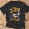 Sneaky Cheeky And Oh-So-Uniquey Weasel Lover T-Shirt Gifts for Old Men