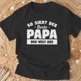 So Sieht Der Beste Papa Der Welt So Sieht Der Beste P T-Shirt Geschenke für alte Männer