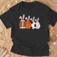 Soccer Basketball Baseball Football Sports Easter Rabbits T-Shirt Gifts for Old Men