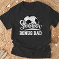 Soccer Bonus Dad Soccer Player Game Day Father's Day T-Shirt Gifts for Old Men
