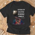 Solar-Eclipse With Family Solar-Eclipse Glasses For 2024 T-Shirt Gifts for Old Men
