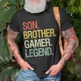 Gaming Gifts, Papa The Man Myth Legend Shirts