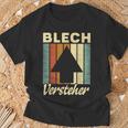 With Spengler Karosseriebauer Plumber Sheet Metal Versteher T-Shirt Geschenke für alte Männer