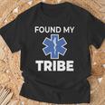 Star Of Life Found My Tribe Ems Pride Emt T-Shirt Gifts for Old Men