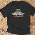 State Of Colorado Mountain View T-Shirt Gifts for Old Men