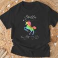 Stella Magic Einhorn T-Shirt - Mystisches Pferd mit Regenbogenspritzern Geschenke für alte Männer