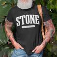 Stone Limited Edition Personalized Family Name Surname T-Shirt Gifts for Old Men